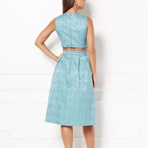 NY&C Damask dress with back cut out